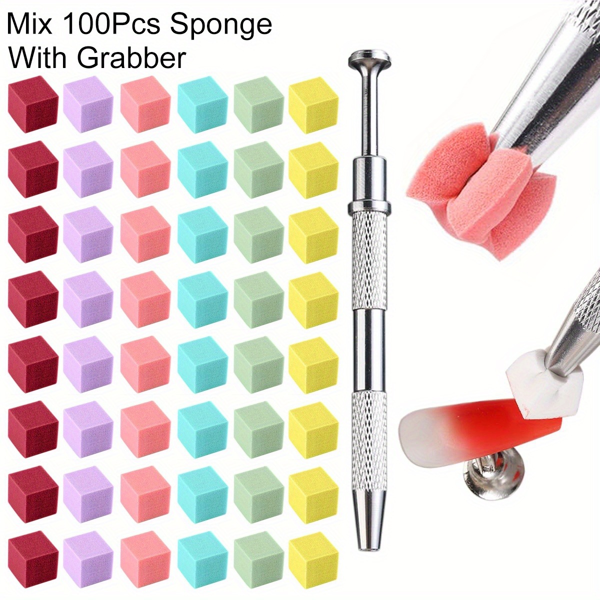 Nail Art Inspo - 1/50/100 pezzi set di spugne per