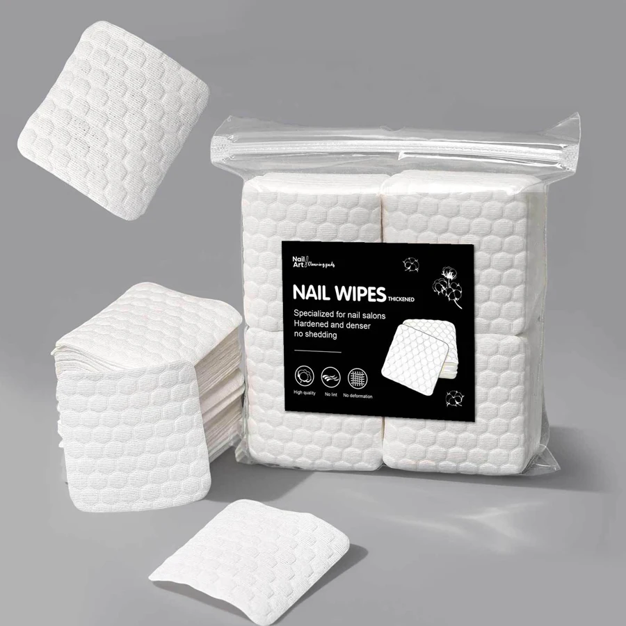 Nail Art Halal - 200 Pezzi Salviette Senza Pelucchi per