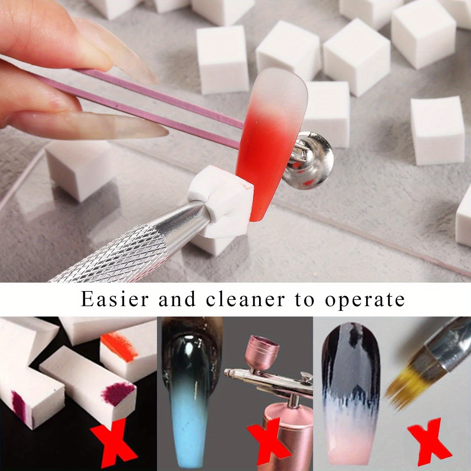 1/50/100 pezzi set di spugne p - Nail Art Inspo recensione e prezzo