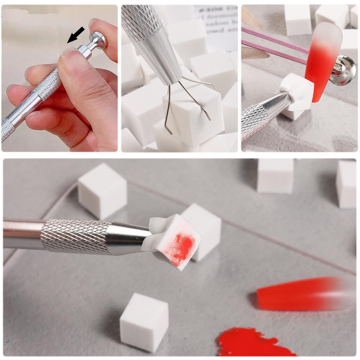 1/50/100 pezzi set di spugne p - Nail Art Inspo recensione e prezzo
