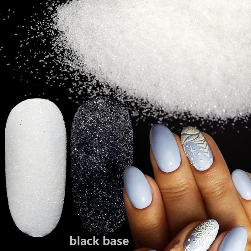 50 g/borsa Natale Bianco Nero  - Nail Art Xmas Stickers recensione e prezzo