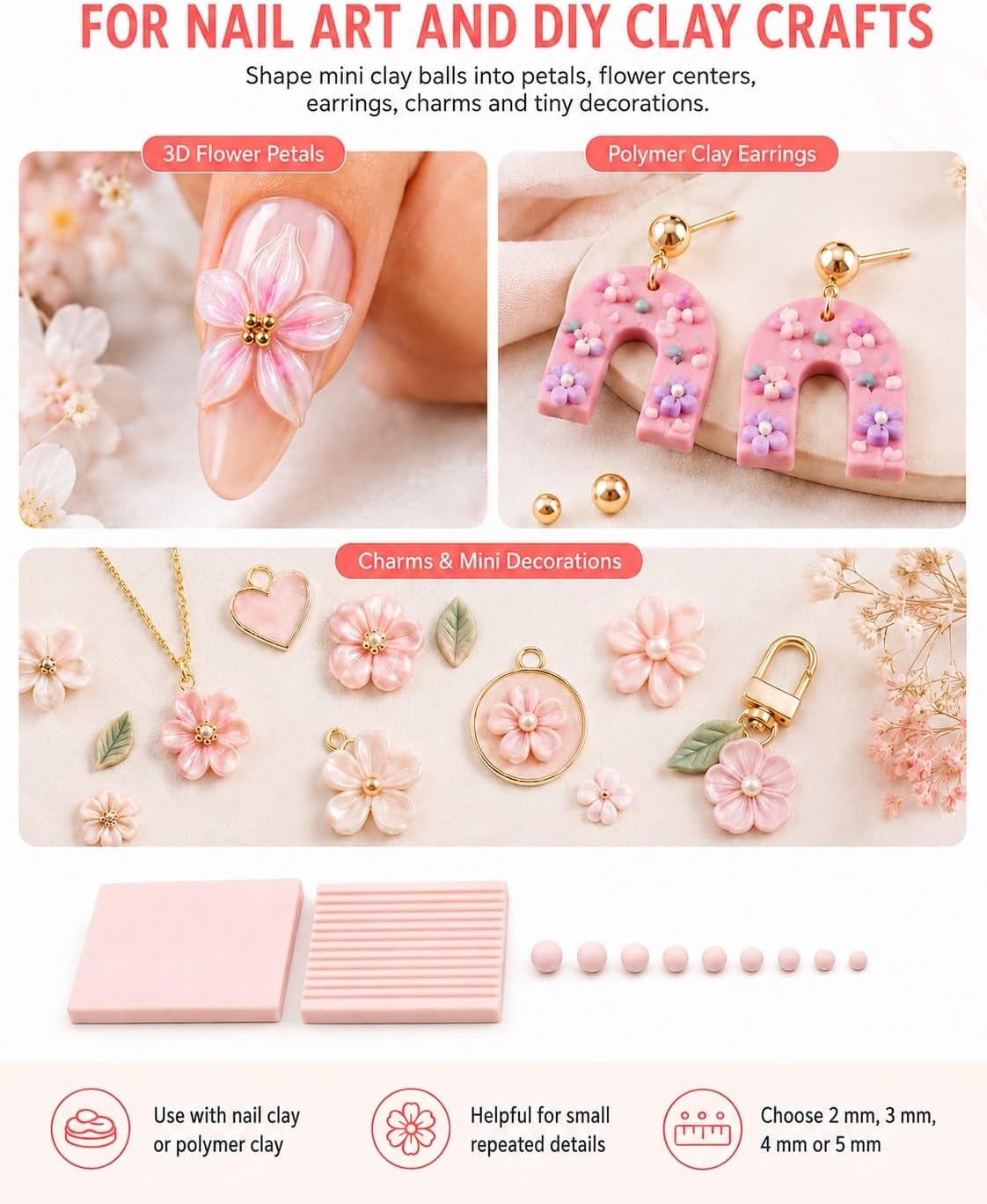 4 Pezzi Strumento per Creare S - Nail Art Halal recensione e prezzo