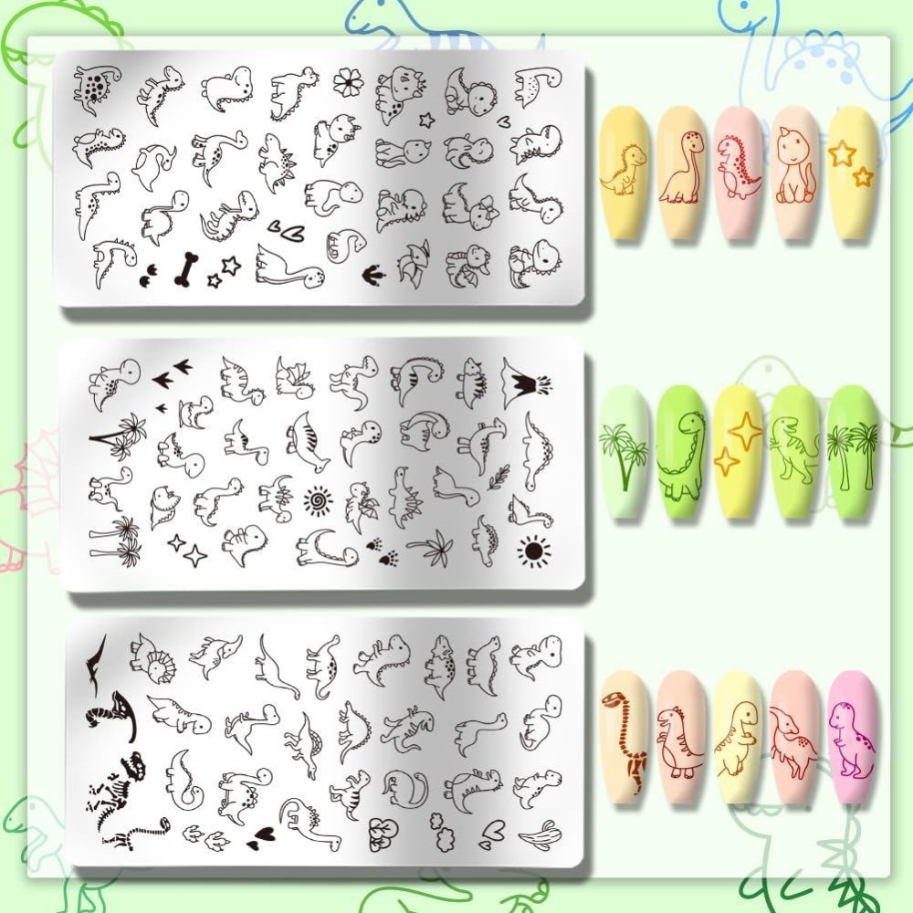 Set di 3 Piastre per Stamping  - Nail Art Inspo recensione e prezzo